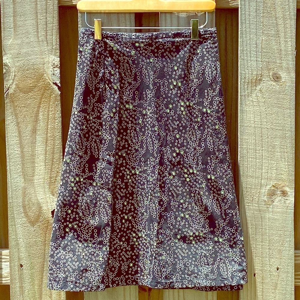 Cute Lined Tea Skirt w/Cutouts
